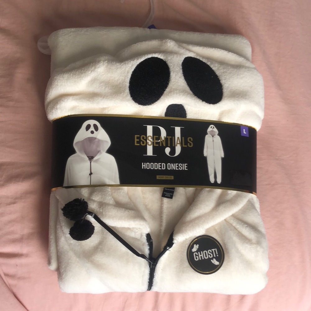 Halloween ghost onesie